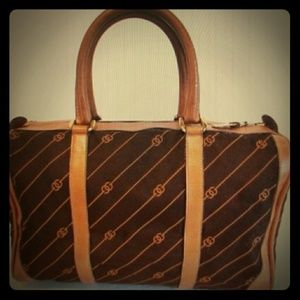Authentic  Vintage Gucci Boston Satchel